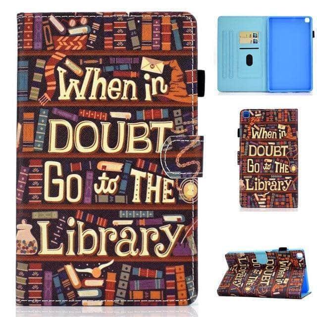 CaseBuddy Australia Casebuddy M020 / Tab A7 10.4 T500 Tab A7 10.4 2020 T500 T505 Cartoon Silicon PU Leather Shell