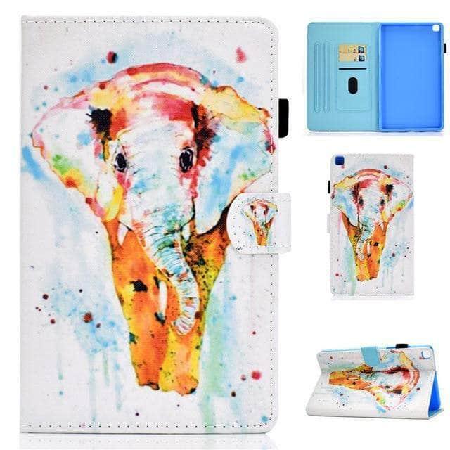 CaseBuddy Australia Casebuddy M029 / Tab A7 10.4 T500 Tab A7 10.4 2020 T500 T505 Cartoon Silicon PU Leather Shell