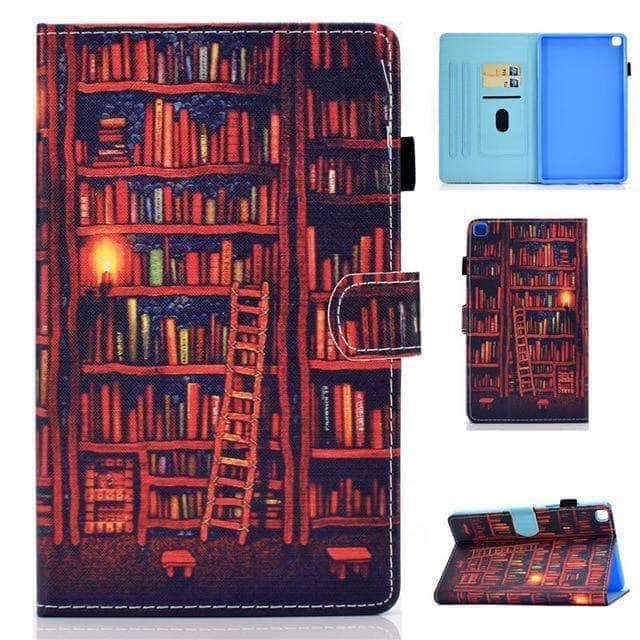 CaseBuddy Australia Casebuddy M023 / Tab A7 10.4 T500 Tab A7 10.4 2020 T500 T505 Cartoon Silicon PU Leather Shell