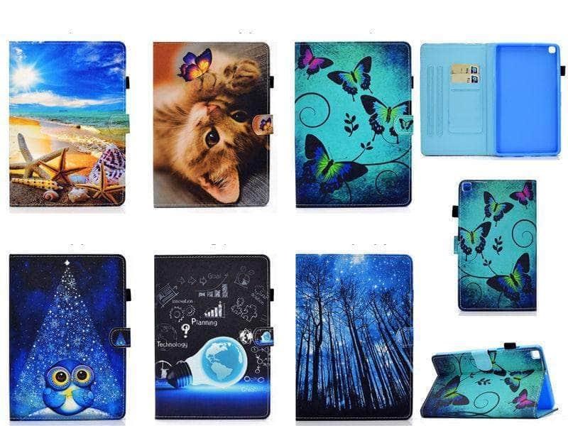 CaseBuddy Australia Casebuddy Tab A7 10.4 2020 T500 T505 Cartoon Silicon PU Leather Shell