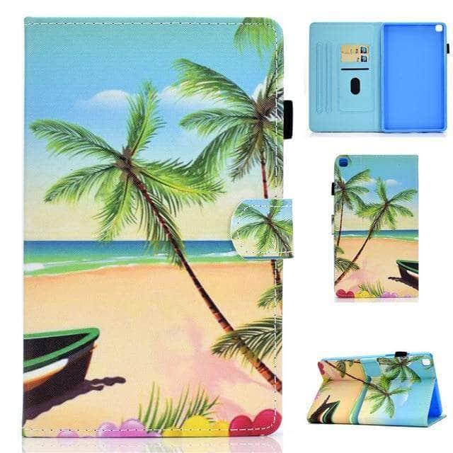 CaseBuddy Australia Casebuddy M028 / Tab A7 10.4 T500 Tab A7 10.4 2020 T500 T505 Cartoon Silicon PU Leather Shell