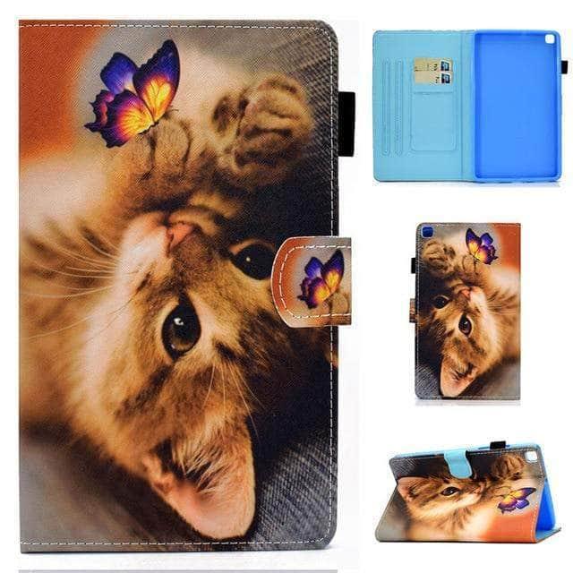 CaseBuddy Australia Casebuddy M060 / Tab A7 10.4 T500 Tab A7 10.4 2020 T500 T505 Cartoon Silicon PU Leather Shell