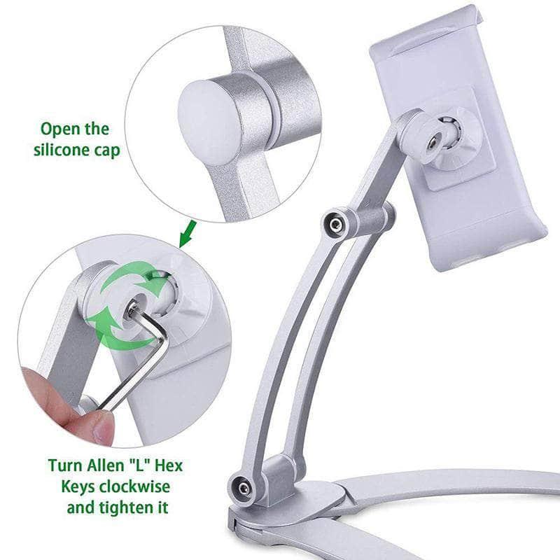 CaseBuddy Australia Casebuddy Tablet Stand Wall Desk Tablet Mount 5-10.5 inch Tablets
