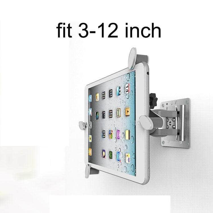 CaseBuddy Casebuddy Tablet Wall Mount 4 to 12 inch Universal Adjustable Hanging Bracket Stand