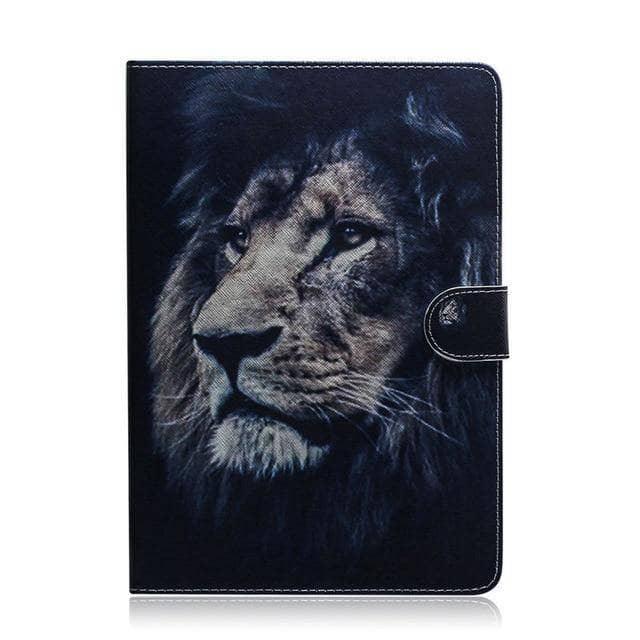 Tiger Pattern Case Galaxy Tab A 10.1 2019 T510 T515 Tablet Stand Shell - CaseBuddy