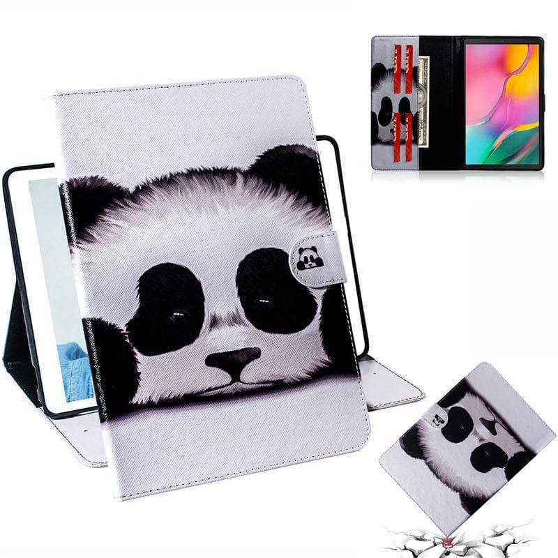 Tiger Pattern Case Galaxy Tab A 10.1 2019 T510 T515 Tablet Stand Shell - CaseBuddy