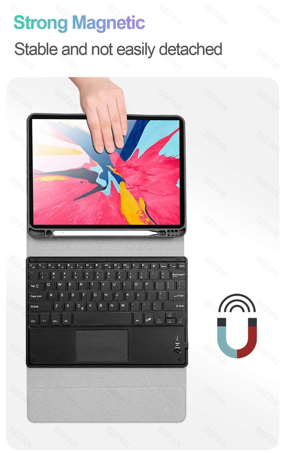 CaseBuddy Australia Casebuddy TouchPad iPad 9 (2021) Keyboard Cases