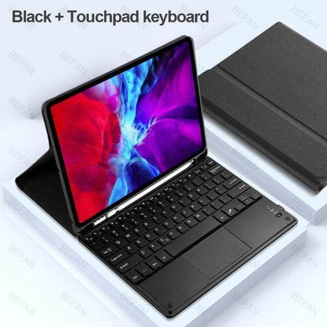 CaseBuddy Australia Casebuddy black Touch / iPad 9th 10.2 2021 TouchPad iPad 9 (2021) Keyboard Cases