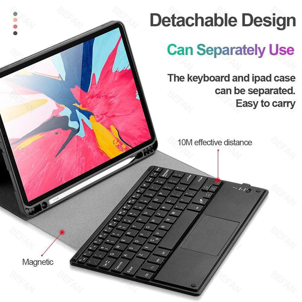 CaseBuddy Australia Casebuddy TouchPad iPad 9 (2021) Keyboard Cases