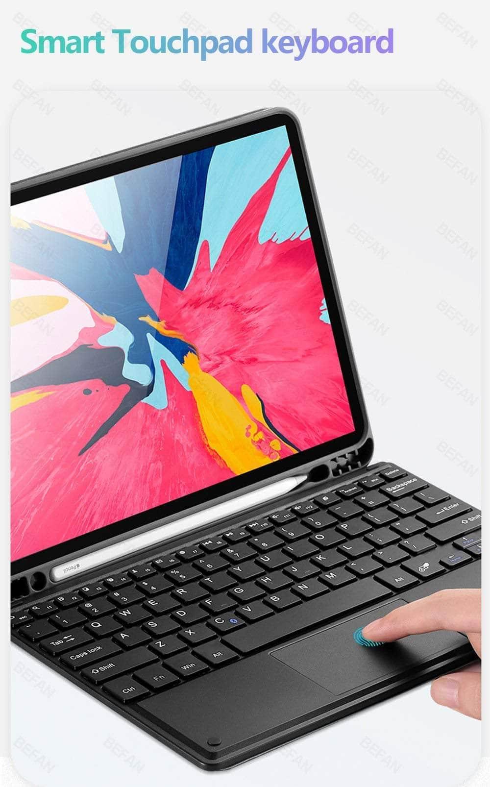 CaseBuddy Australia Casebuddy TouchPad iPad 9 (2021) Keyboard Cases