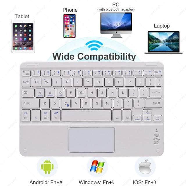 CaseBuddy Australia Casebuddy only keyboard 2 / English Touchpad Keyboard Galaxy Tab A8 10.5 (2022) Case