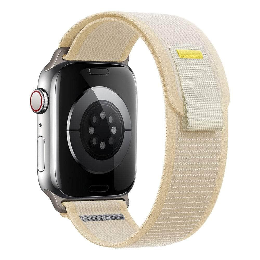 Casebuddy starlight / 38 40 41mm Trail Loop Apple Watch Ultra 8 7 6 SE 5 4 3