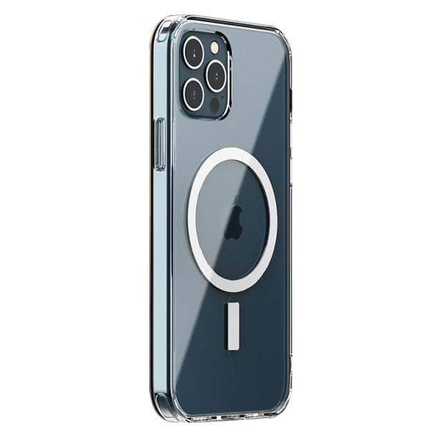 CaseBuddy Australia Casebuddy Transparent Magnetic iPhone 13 Mini Max Magsafe Cover