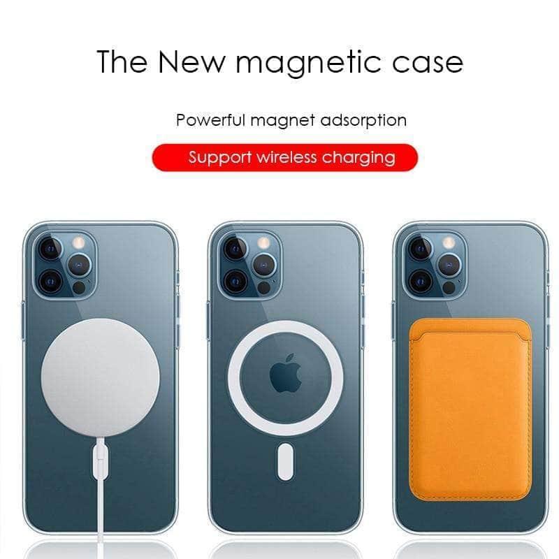 CaseBuddy Australia Casebuddy Transparent Magnetic iPhone 13 Pro Max Magsafe Cover
