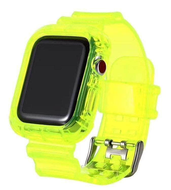 Transparent Sport Belt Apple Watch 6 5 4 3 SE 44/42/40/38 - CaseBuddy