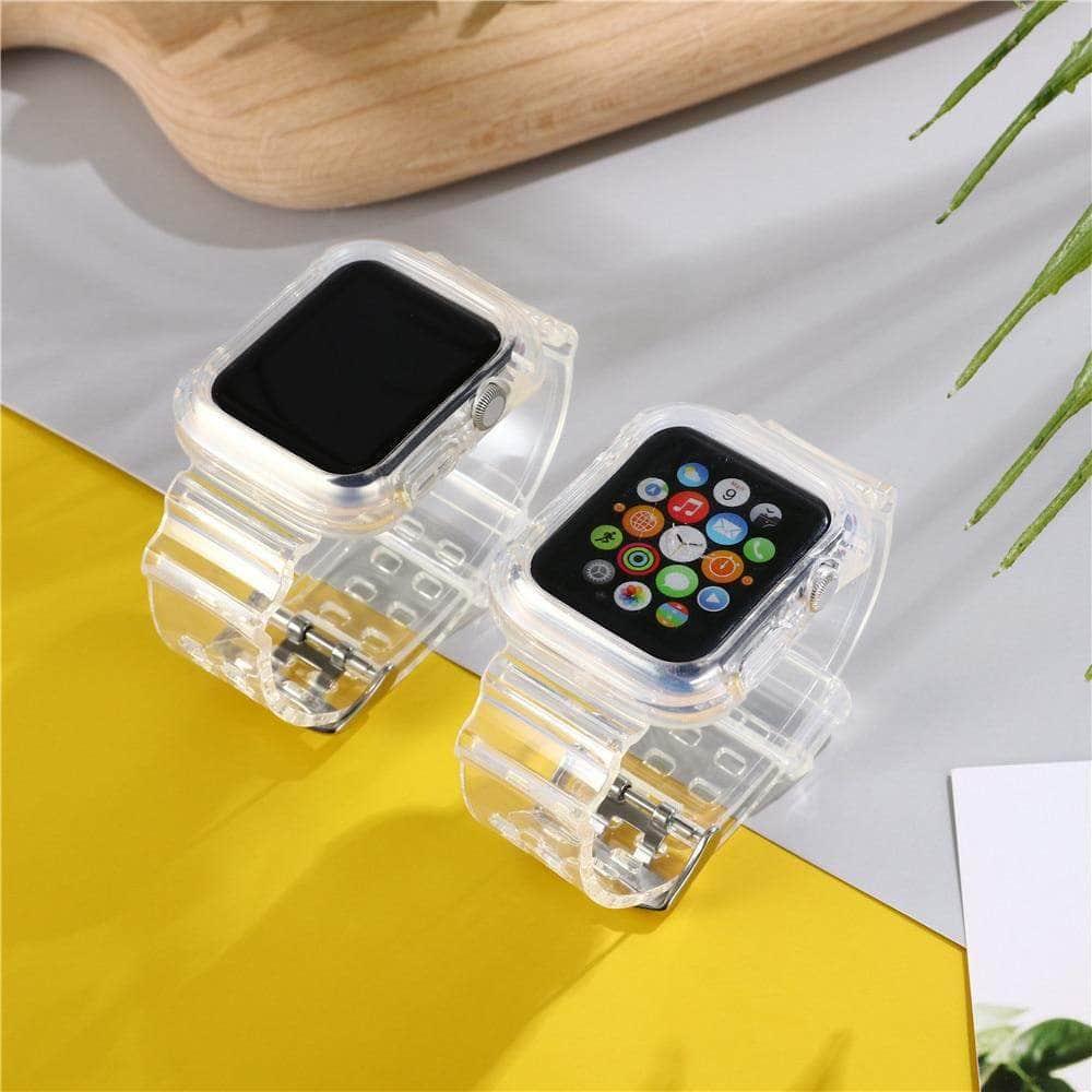 Transparent Sport Belt Apple Watch 6 5 4 3 SE 44/42/40/38 - CaseBuddy