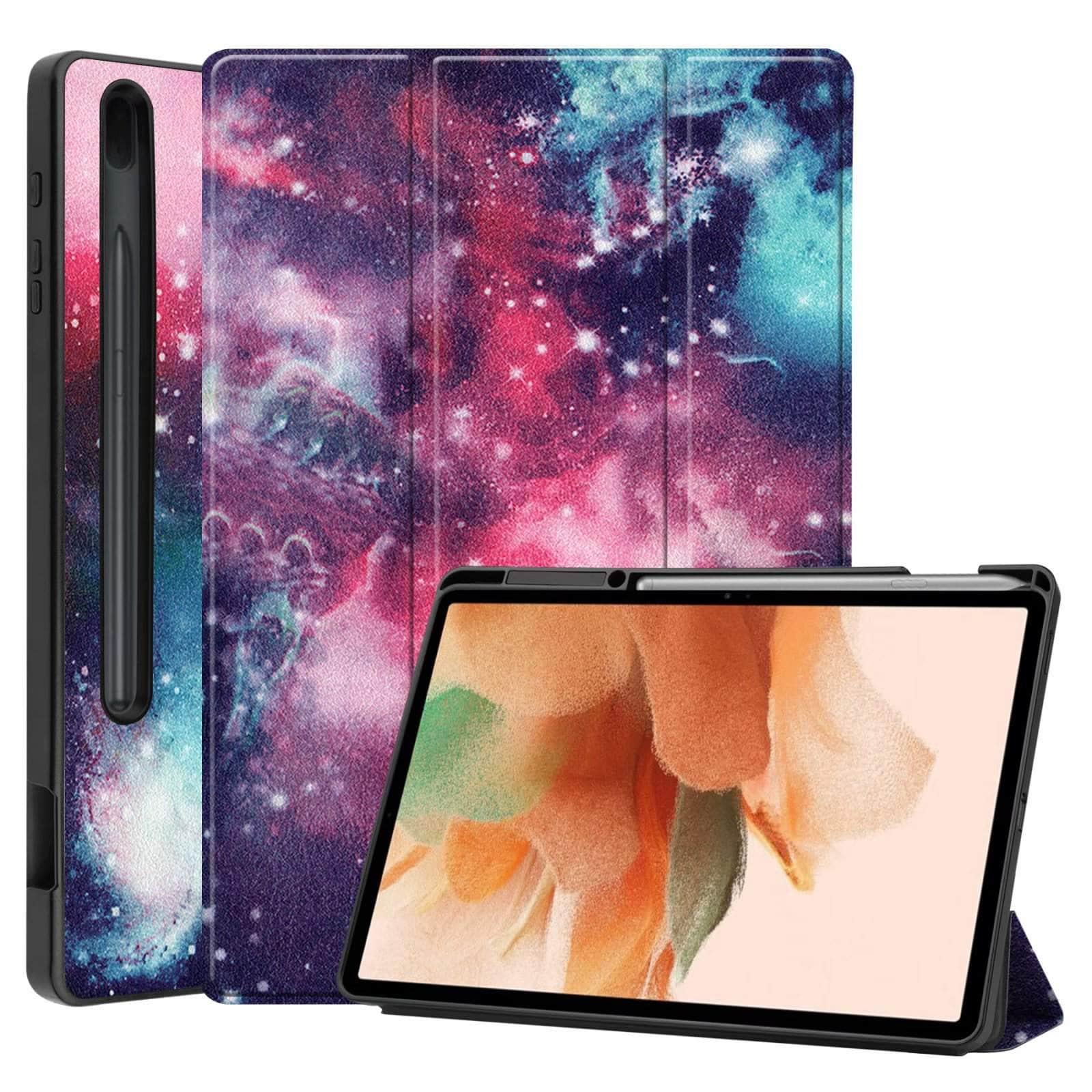 CaseBuddy Australia Casebuddy Ultra Lightweight Tri-Fold Stand Cover Galaxy Tab S7 Lite T730 T735
