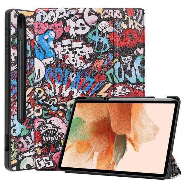 CaseBuddy Australia Casebuddy 2 Ultra Lightweight Tri-Fold Stand Cover Galaxy Tab S7 Lite T730 T735