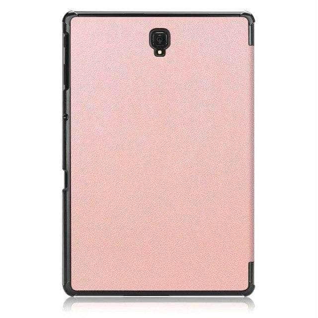 CaseBuddy Casebuddy Rose Golden Ultra Slim Galaxy Tab A 10.5" T590 T595 T597 SM-T590 SM-T595 Smart Cover