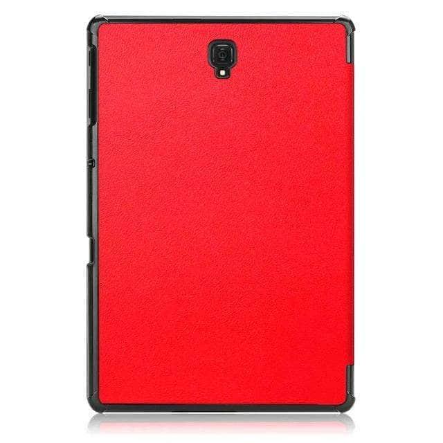 CaseBuddy Casebuddy Red Ultra Slim Galaxy Tab A 10.5" T590 T595 T597 SM-T590 SM-T595 Smart Cover