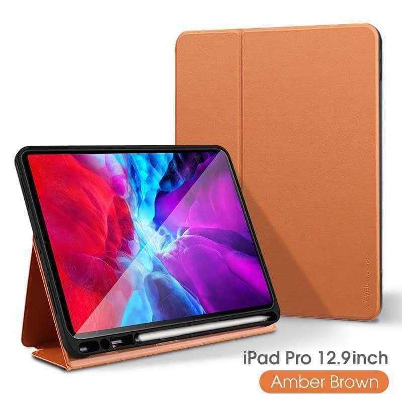 CaseBuddy Australia Casebuddy Ultra-thin Leather TPU Case iPad Pro 2020 12.9 Stand Cover