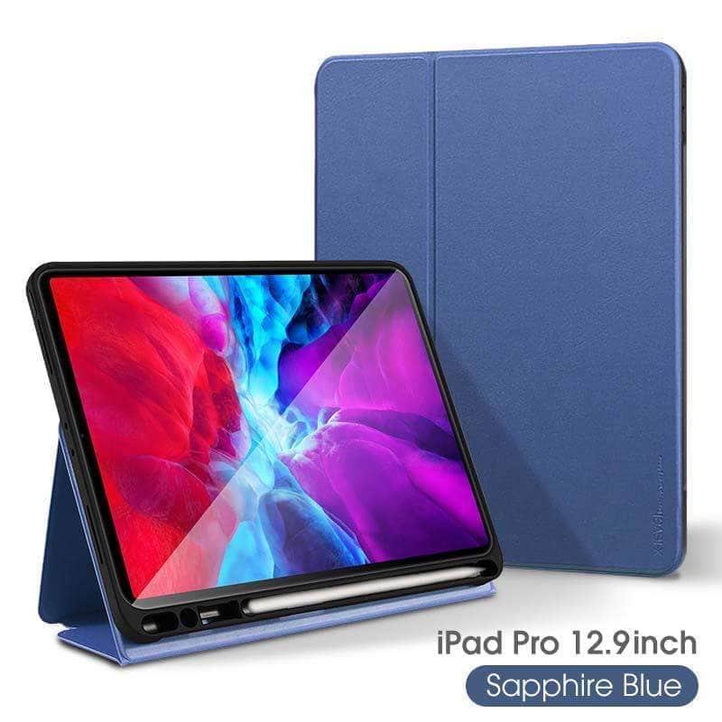 CaseBuddy Australia Casebuddy Ultra-thin Leather TPU Case iPad Pro 2020 12.9 Stand Cover