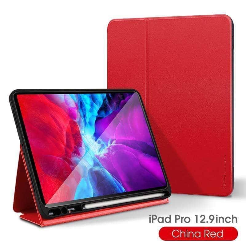 CaseBuddy Australia Casebuddy Ultra-thin Leather TPU Case iPad Pro 2020 12.9 Stand Cover
