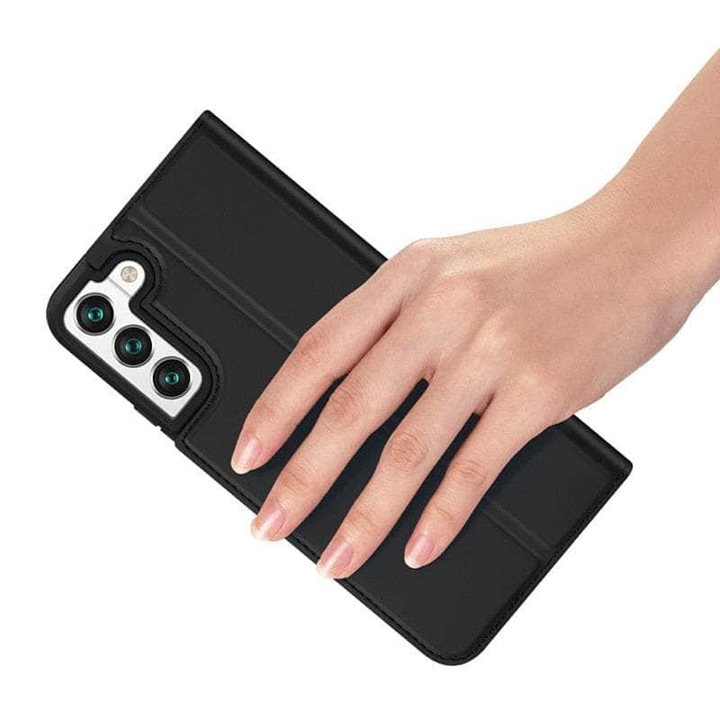 CaseBuddy Australia Casebuddy Ultra Thin Slim Flip Leather S22 Ultra Book Cover