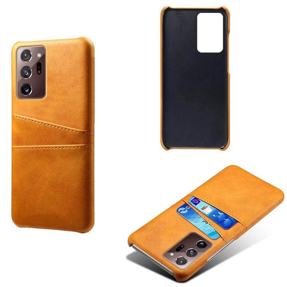 Casebuddy Kakin / S23 Ultra Vegan Leather Galaxy S23 Ultra Card Holder