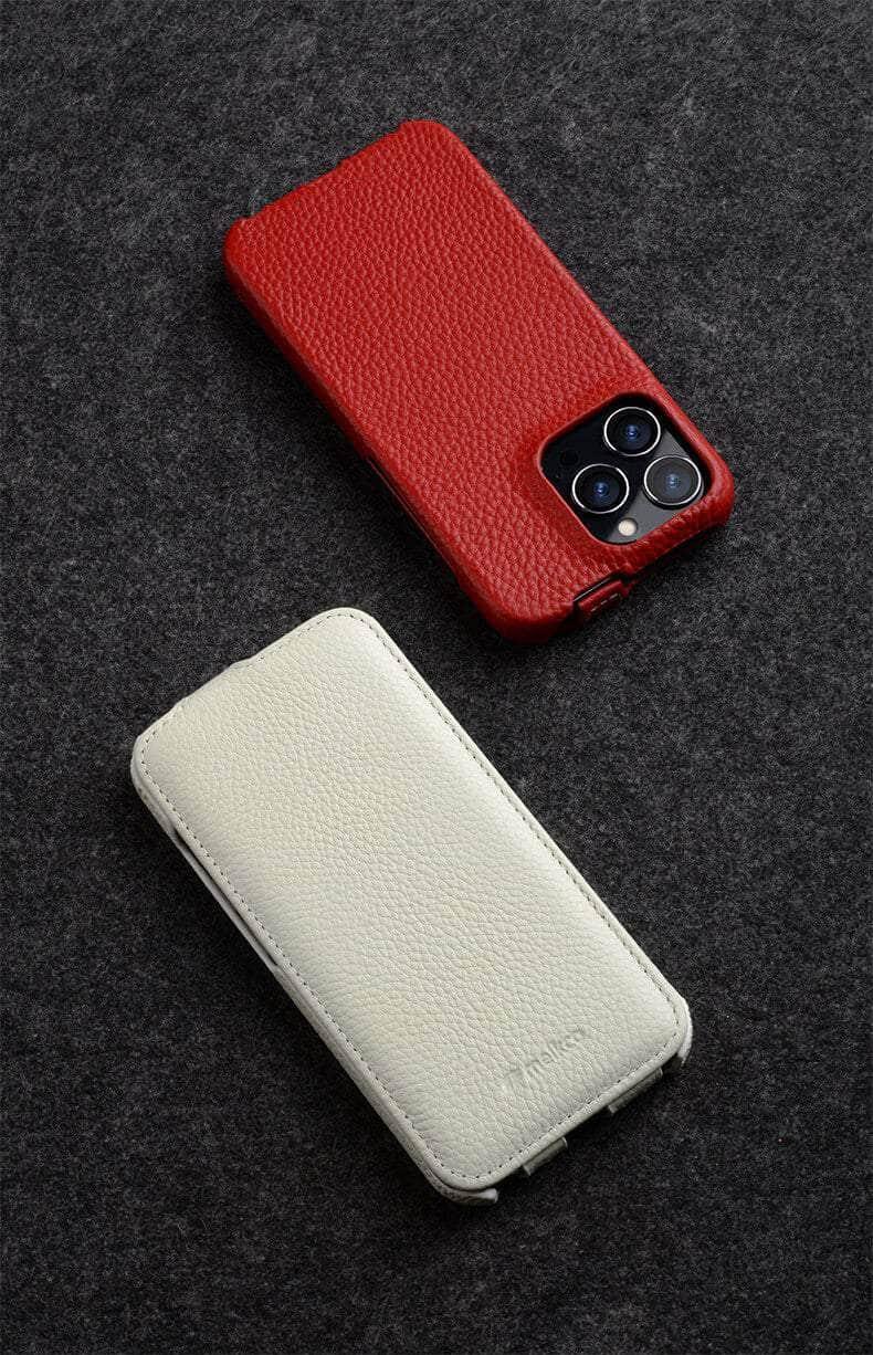 CaseBuddy Australia Casebuddy Vertical Open Genuine iPhone 13 Mini Business Wallet Case