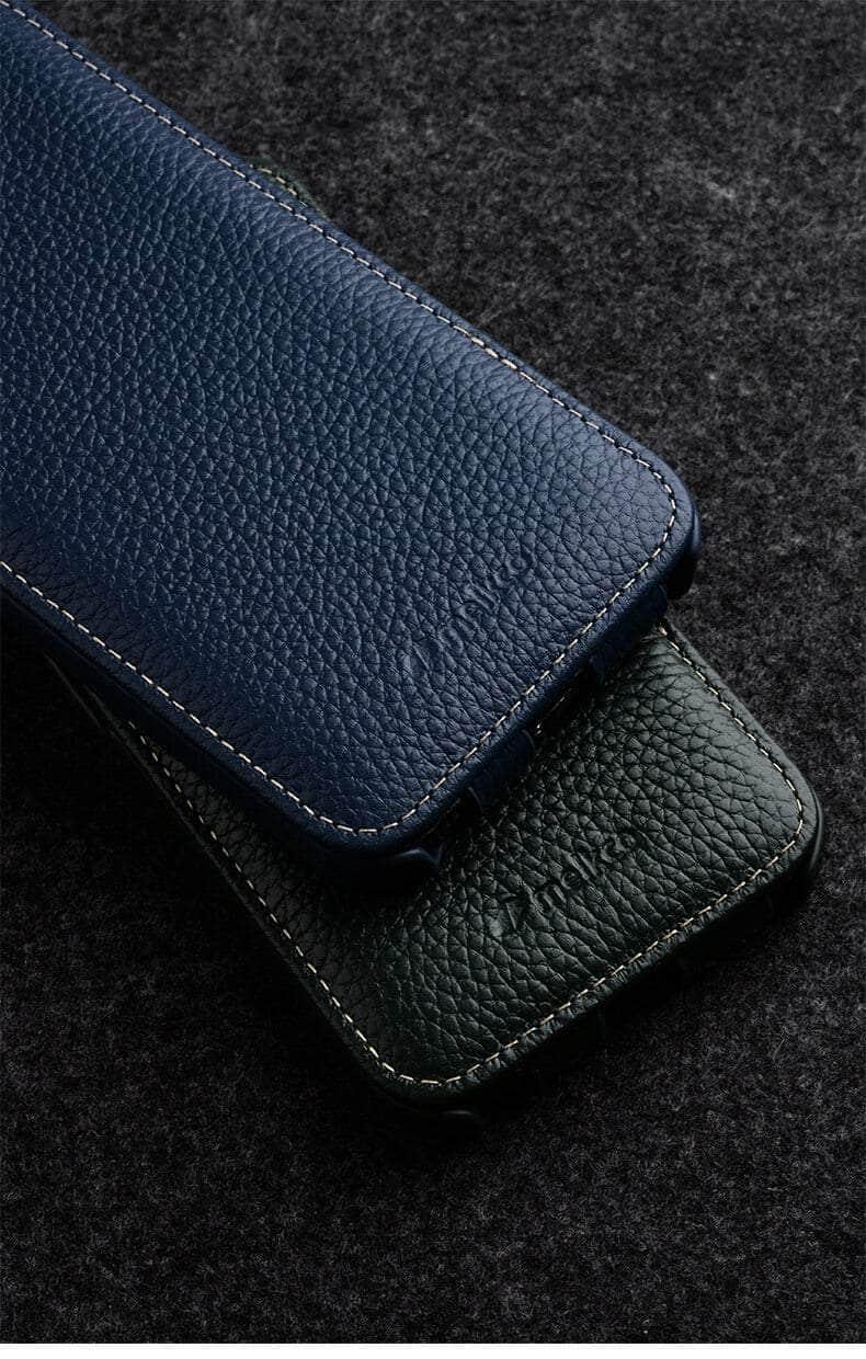 CaseBuddy Australia Casebuddy Vertical Open Genuine iPhone 13 Mini Business Wallet Case