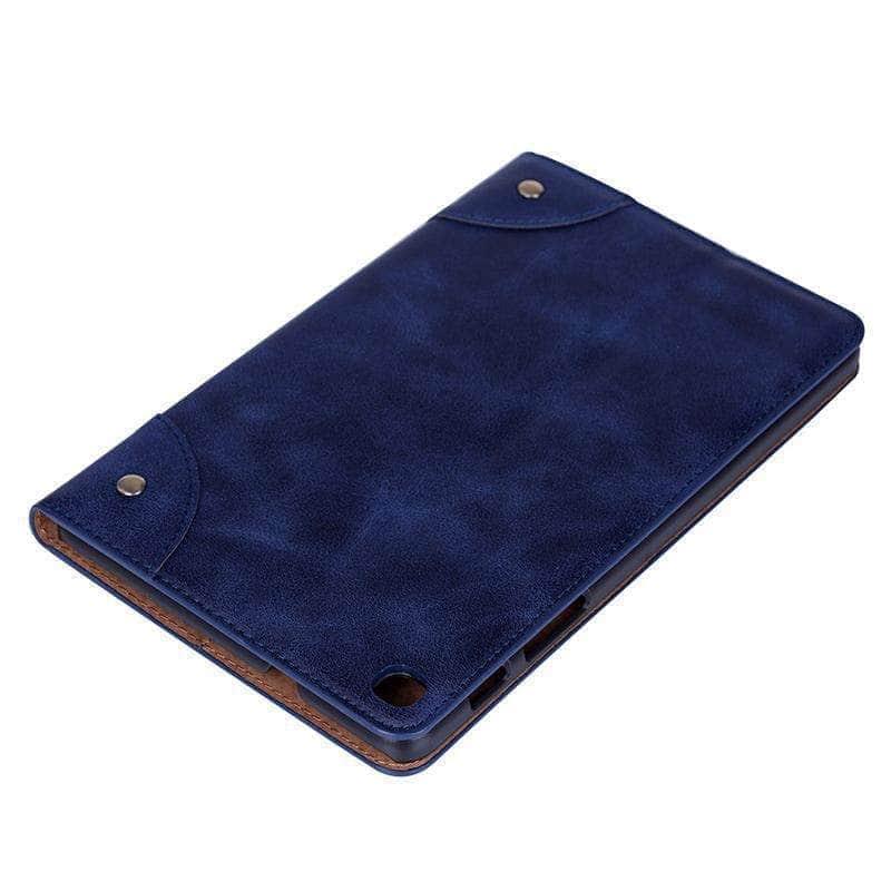 CaseBuddy Casebuddy Vintage Book Cover Samsung Tab A 8.0 2019 PU Leather Wallet Card Slot Stand Case T290 T295