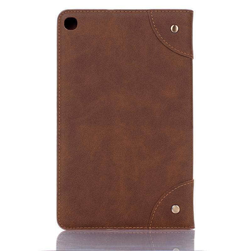 CaseBuddy Casebuddy Vintage Book Cover Samsung Tab A 8.0 2019 PU Leather Wallet Card Slot Stand Case T290 T295