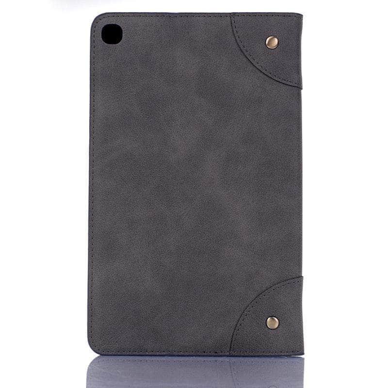 CaseBuddy Casebuddy Vintage Book Cover Samsung Tab A 8.0 2019 PU Leather Wallet Card Slot Stand Case T290 T295