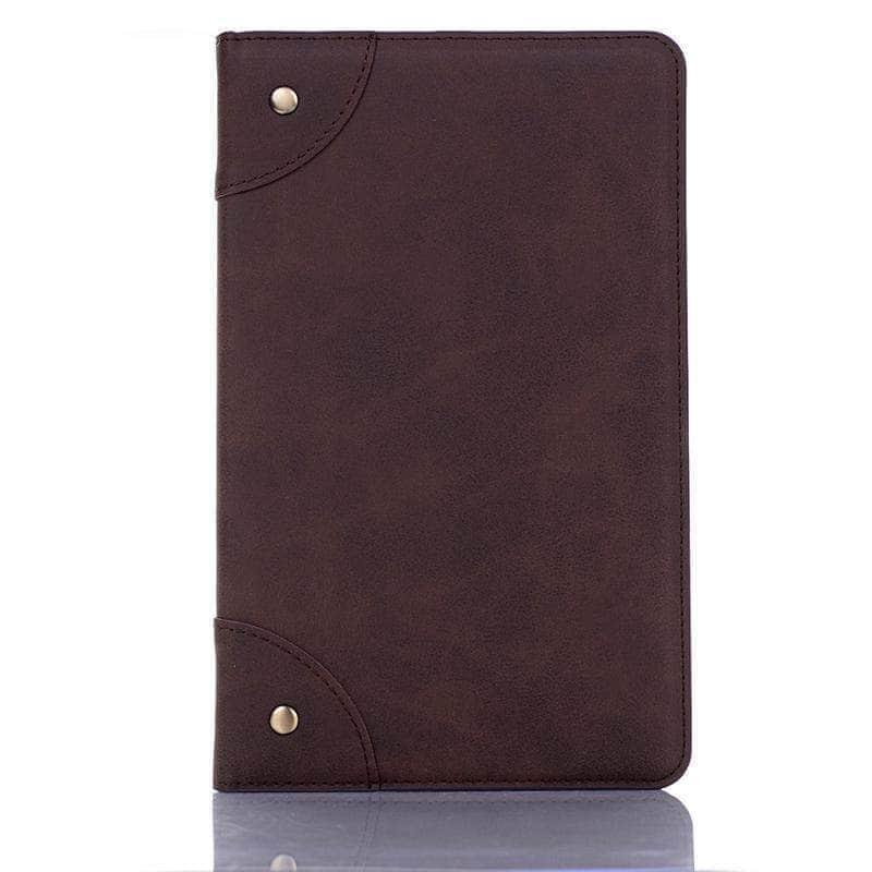 CaseBuddy Casebuddy Vintage Book Cover Samsung Tab A 8.0 2019 PU Leather Wallet Card Slot Stand Case T290 T295