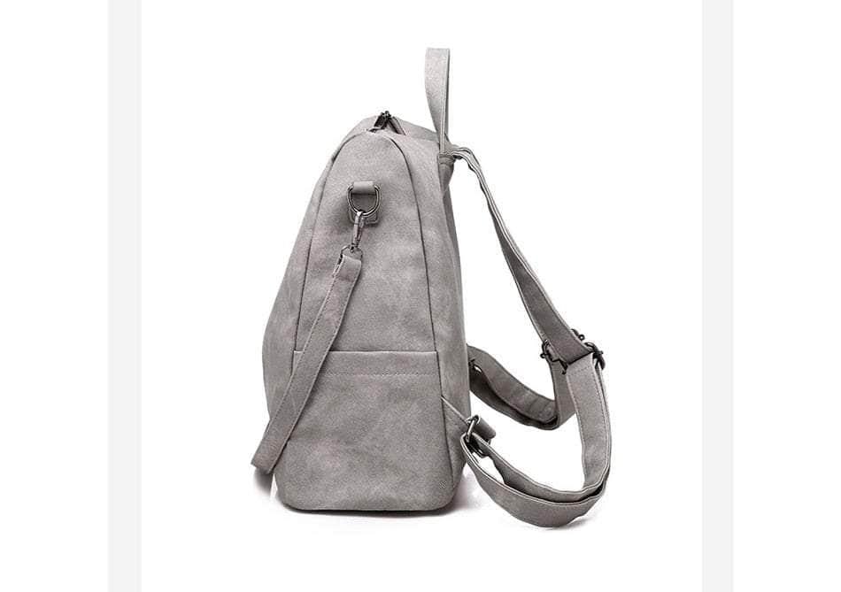 Vintage Women Zipper Backpack