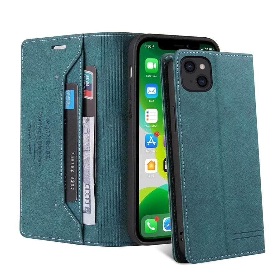 Wallet Anti-theft Brush iPhone SE 2022 Case