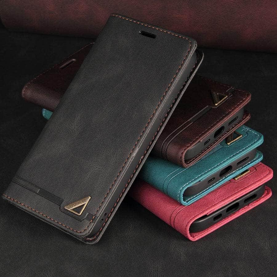 Wallet Anti-theft Brush iPhone SE 2022 Case