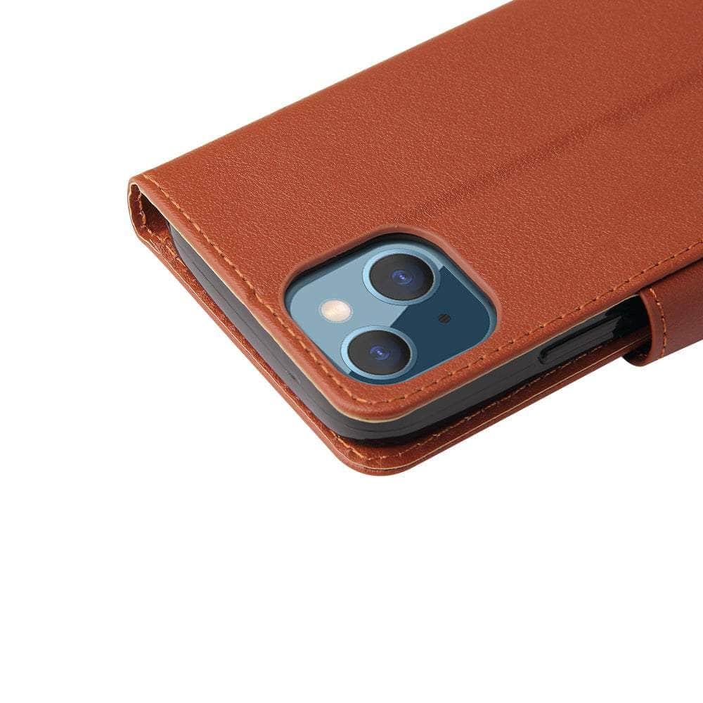Wallet Flip iPhone SE 2022 Leather Case