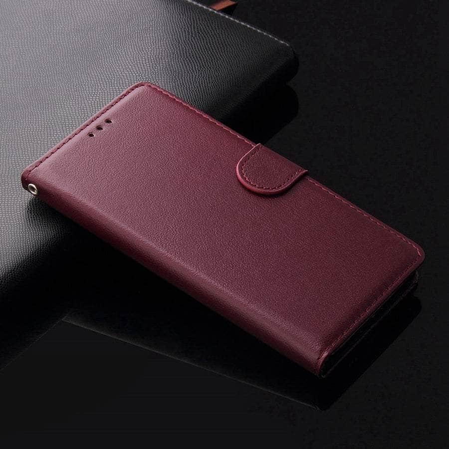 Wallet Flip iPhone SE 2022 Leather Case