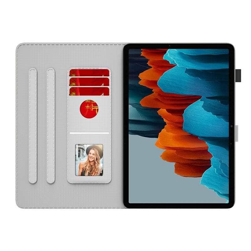 CaseBuddy Australia Casebuddy Watercolor Gradient Galaxy Tab S8 11 X700 Leather Stand Cover