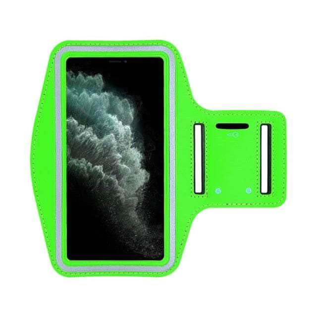 CaseBuddy Australia Casebuddy iPhone SE 2022 / green Waterproof Sport Running iPhone SE 2022 Arm Band Case