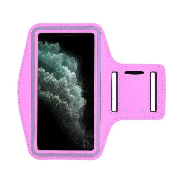 CaseBuddy Australia Casebuddy iPhone SE 2022 / Pink Waterproof Sport Running iPhone SE 2022 Arm Band Case