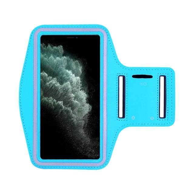 CaseBuddy Australia Casebuddy iPhone SE 2022 / sky blue Waterproof Sport Running iPhone SE 2022 Arm Band Case