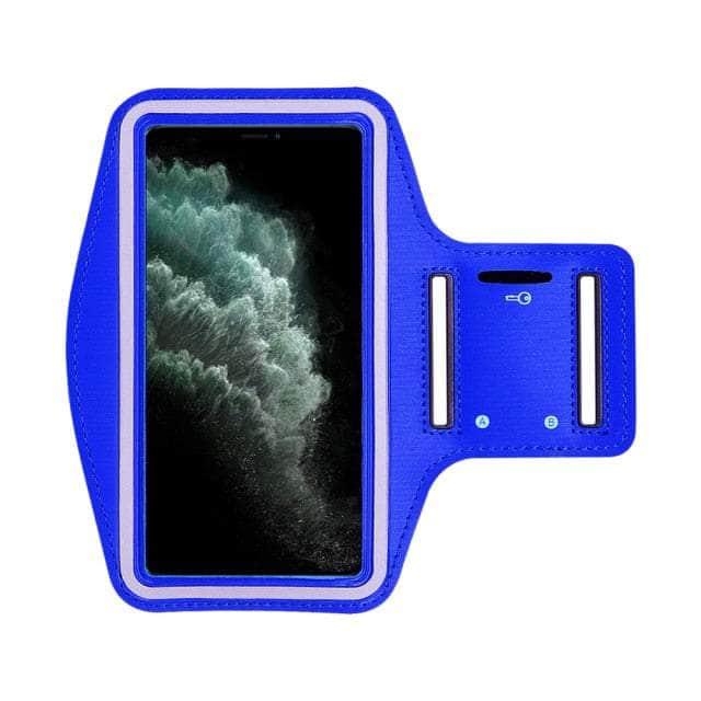CaseBuddy Australia Casebuddy iPhone SE 2022 / Dark Blue Waterproof Sport Running iPhone SE 2022 Arm Band Case