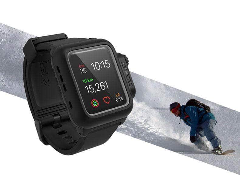 Waterproof Strap Casing Apple Watch 6 5 4 3 2 SE 44/42/40 - CaseBuddy