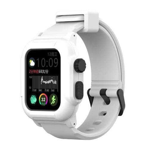 Waterproof Strap Casing Apple Watch 6 5 4 3 2 SE 44/42/40 - CaseBuddy