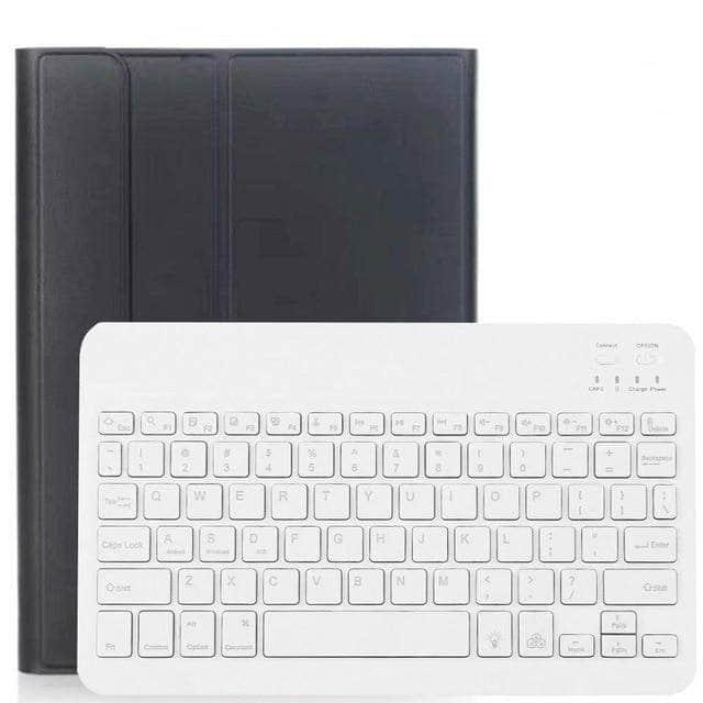 Wireless Bluetooth Keyboard Case Galaxy Tab S6 2019 T865 T860 Smart Case Pencil Holder - CaseBuddy