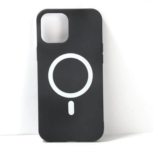 CaseBuddy Australia Casebuddy For iPhone 12 Mini / Black Wireless Charging iPhone 12 Pro Magsafe Magnetic Case