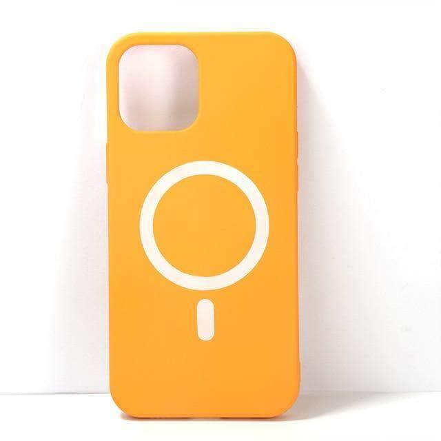 CaseBuddy Australia Casebuddy For iPhone 12 Mini / Khaki Wireless Charging iPhone 12 Pro Magsafe Magnetic Case